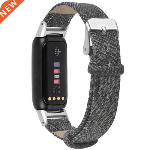 Denim Pattern Band for fitbit-Luxe Watch Wrist Strap Loop Re