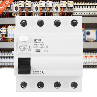 4P 400V 50/60Hz MCB Circuit Breaker IP20 Electric Leaking Pr