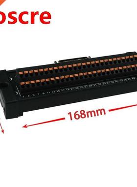 Servo SCSI 50 Spring terminals breakout Board DIN Rail Mount