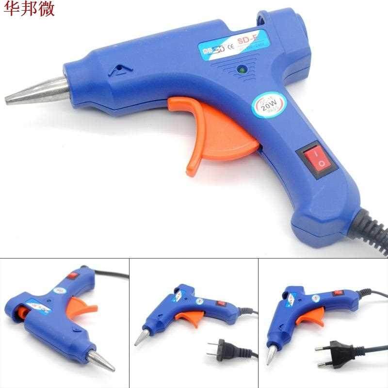 Pistolet à colle chaude thermofusile électriqu