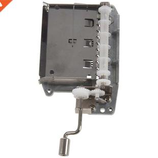 30-Note Tapes Hand Crank Music Mechanical Musical Box With H