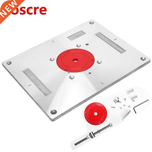 Aluminum Router Table Insert Plate Electric Wood Milling Tri
