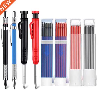 Carpenter Pencils Set With Refills, Woodworking Scriber Tool