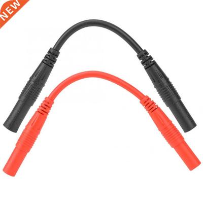 1 Pair 10cm 4mm Injection Molding Dual Female Head Banana Pl