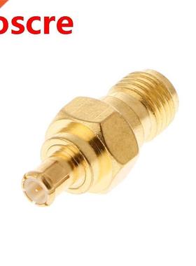 SMA Female To MCX Male Plug Straight RF Coaxial Adapter Conn