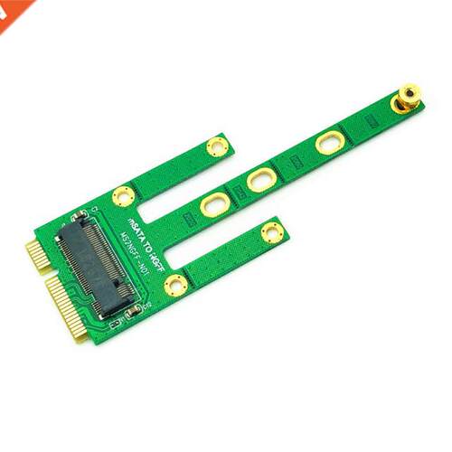 mSATA 3.0 to M.2 NGFF SATA SSD Adapter Board Riser Card for