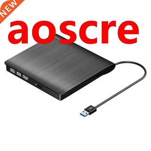 External CD DVD Drive USB 3.0, Premium Portable DVD/CD ROM +
