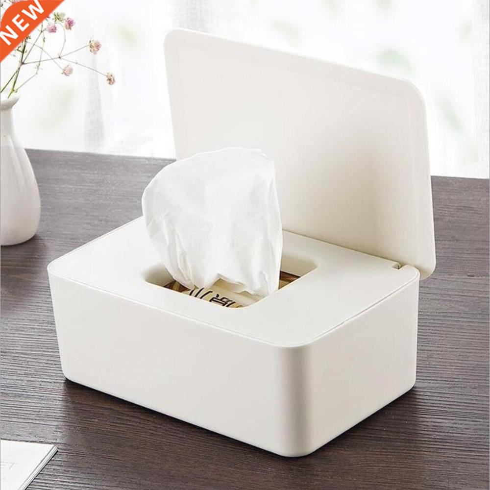 Wet Tissue Box Desktop Seal Baby Wipes Paper Storage Box Hou