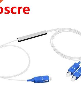 30pcs SC/UPC Fiber Optical PLC Splitter SC 1 X 2 Mini steel