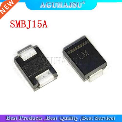 20PCS 600W SMB DO-214AA VS Diode SMBJ15A SMD T