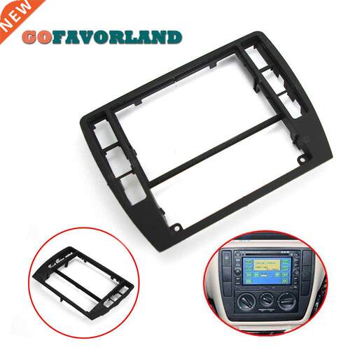 Black Dashboard Center Console Bezel Panel Radio Face Trim