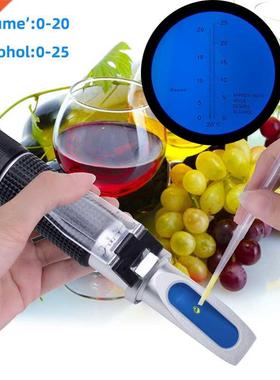 Handheld Baume Refractometer for Wine making and tasting 2-i