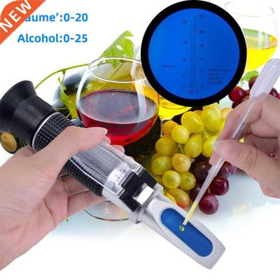 Handheld Baume Refractometer for Wine making and tasting 2-i