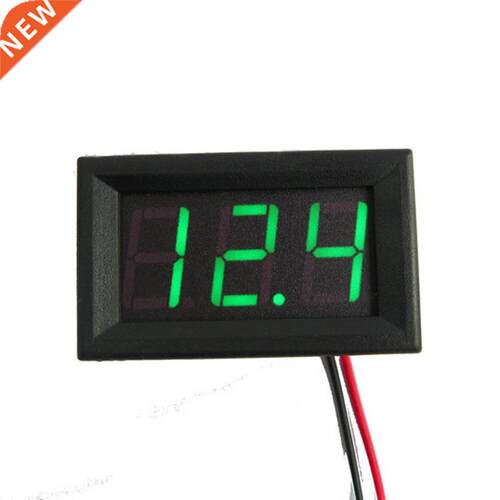 New Widely 1PC Green LED Digital Voltage Meter Voltmeter Pan