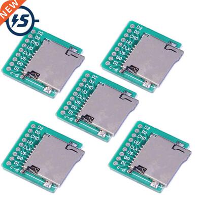 5pcs TF Card Micro SD Card Adapter Board Memory Card Interfa