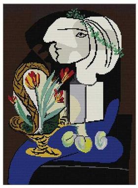 Needlework DMC 14CT 2 Stands Embroidery Starter Kits For Beg