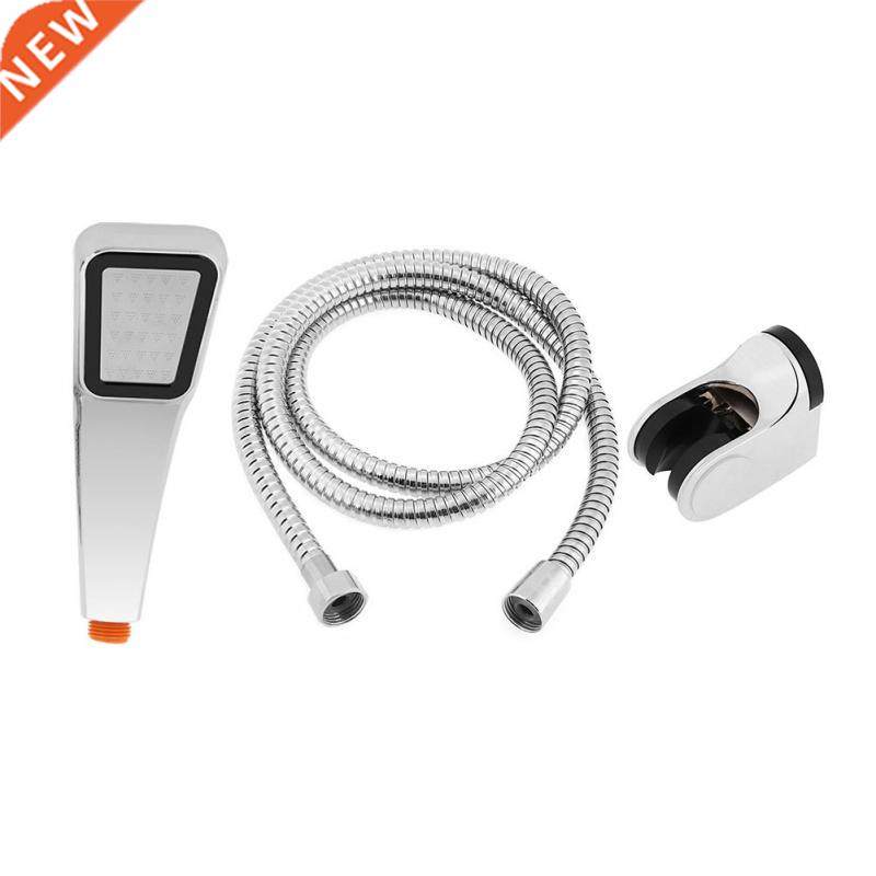 ABS Shower Head with Holder Hose Pressure Water Saving Home