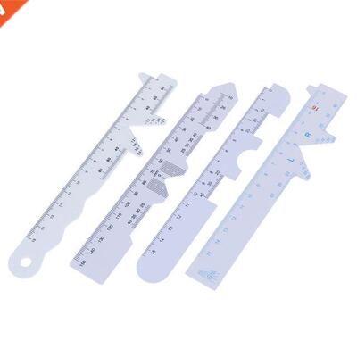 4pcs/Set Measure Optical Vernier PD Ruler Pupil Distance Met
