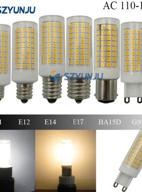 Highlight Led Ceramic bulb mini corn AC110V 120V Dimmable G9