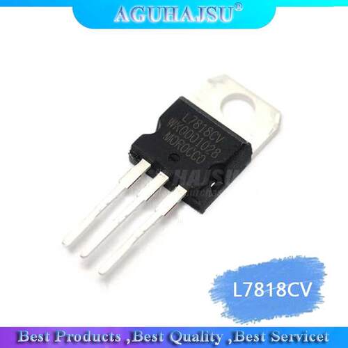 10pcs/lot 7818 L7818 L7818CV TO-220 three-terminal regulator
