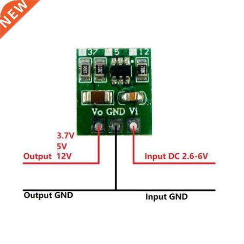3.7V 5V 12V DC-DC Step-up Power Supply Module Boost Voltage
