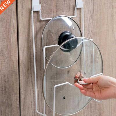Organisateur de porte de cuisine | Porte-couvercle de Pot po