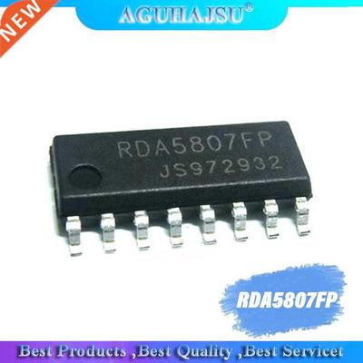 10pcs RDA5807FP SOP-16 RDA5807 SOP SD F stereo radio chip