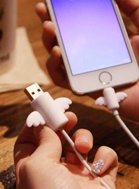Cute Angel Simple Cable Protector Data Line Protector Sheath