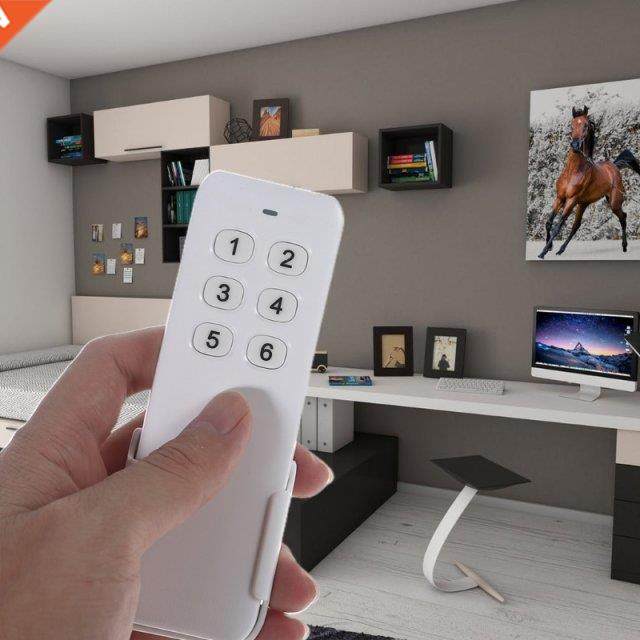 433MHz Universal Wireless RF Remote Control Switch DC 3V Sec