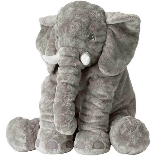 Cartoon 40cm Large Plush Elephant Toy Kids Sleeping Back Cus