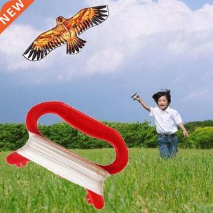 30/50/100m Polyester D Shape Kite Line String Winder Handle