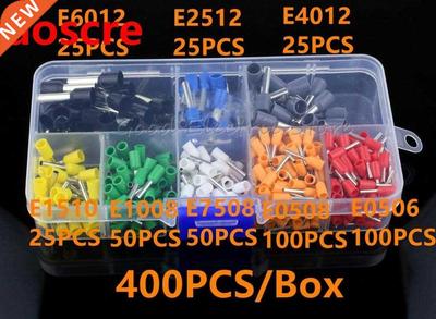 Free shipping 400pcs/set AWG 22 - 10 Insulated Cord Pin End