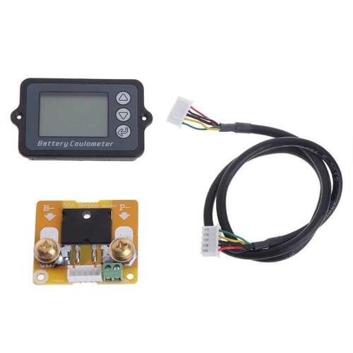 DC 8-80V 50A Battery Coulometer TK15 Battery Tester for LiFe