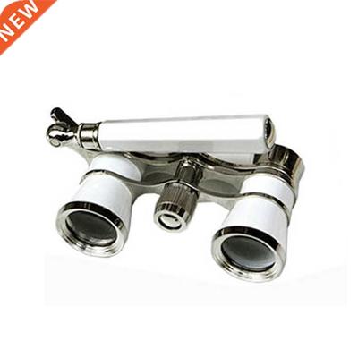 Mini 3X Magnification Binoculars Handheld Opera Glasses Hand