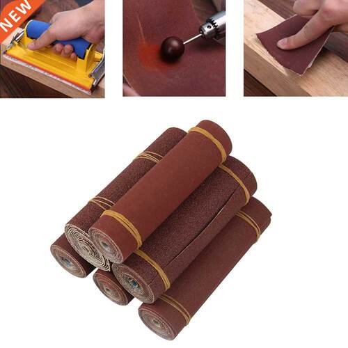 1Roll 1M 80-600 Grit Emery Cloth Roll Polishing Sandpaper S