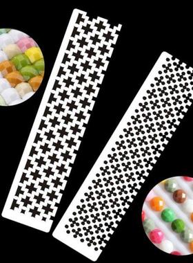 Stainless Steel  Drawing Ruler Square Round 5D Drill Diam