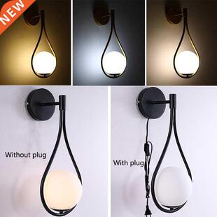 Nordc personalty creatve lvng room metal wall lamp fash