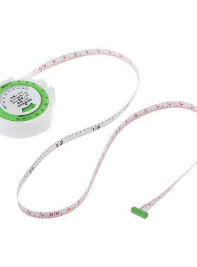 BMI Body Mass Index Retractable Tape 150cm Measure Calculato