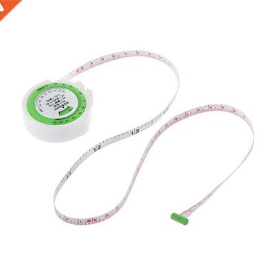 BMI Body Mass Index Retractable Tape 150cm Measure Calculato
