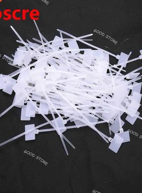 2.5*100mm 100pcs zip ties Write On Ethernet RJ45 RJ12 Wire P