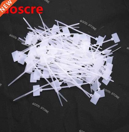 2.5*100mm 100pcs zip ties Write On Ethernet RJ45 RJ12 Wire P