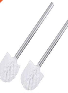 2 X Bathroo Accessory Brush Head Holders (White)