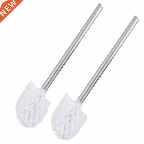 2 X Bathroo Accessory Brush Head Holders (White)