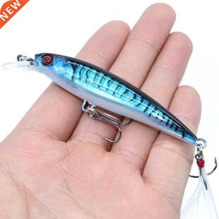 1PCS Minnow Fishing Lure 78mm 7g Sinking Hard Bait Wobbler J