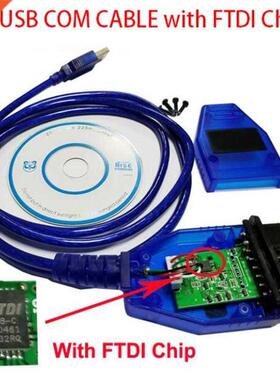 OBD2 VAG COM KKL 409 Car Diagnoic Cable FTDI FT232RL Chip