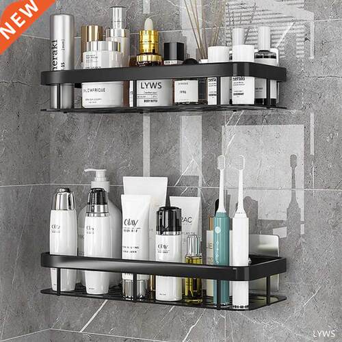 Bathroom Shelves Wall Amount Shower Shelf Bathroom Organizer