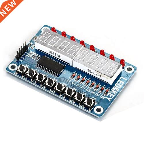 8-Bit Digital LED Tube 8-Bit TM1638 Key Display Module For A