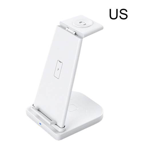 In 1 Wireless Charger QC .0 Plug 15W Fast Charging For Ph