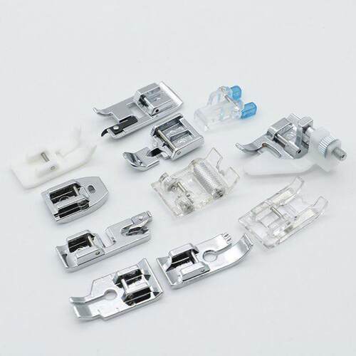 11pcs/ Set Domestic Sewing Machine Accessories Presser Foot