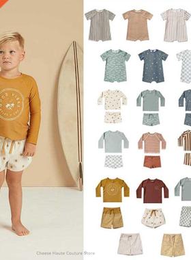 RC Baby Boys Swimwears 1-12Y New Summer Brand Kids Simple Fl
